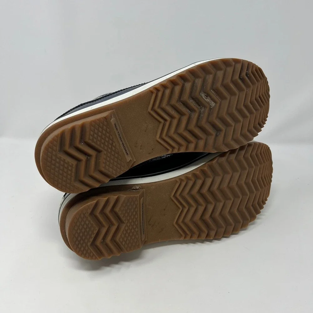 Sorel Tivoli Womens 6.5 NL1628-007 Waterproof Oxford Shoes Navy Stripe Wingtip‎